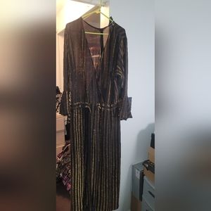 Size 26/28 Black/Gold Cocktail/Party dress